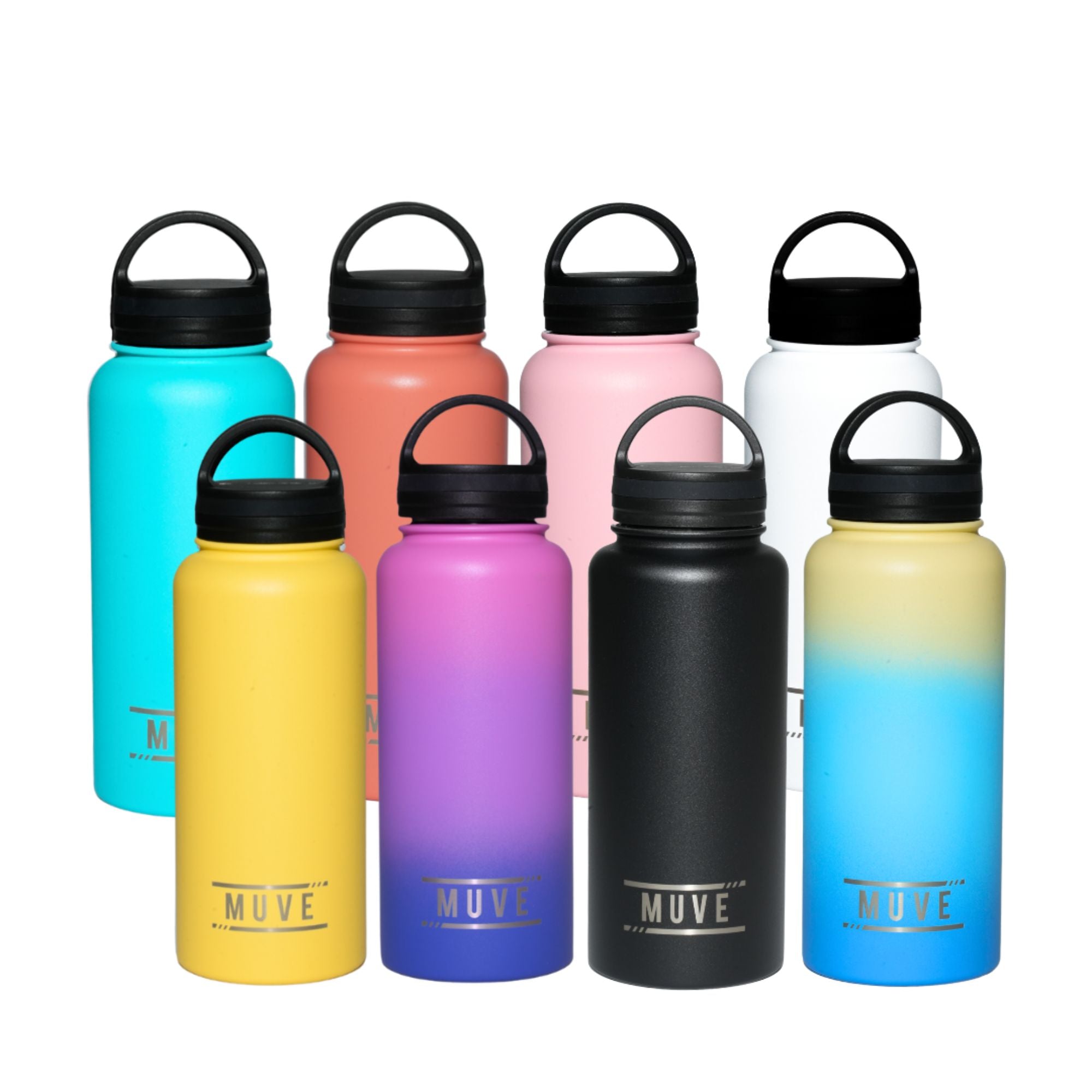 Large Insulated Water Bottle (946ml/32oz)-Muve