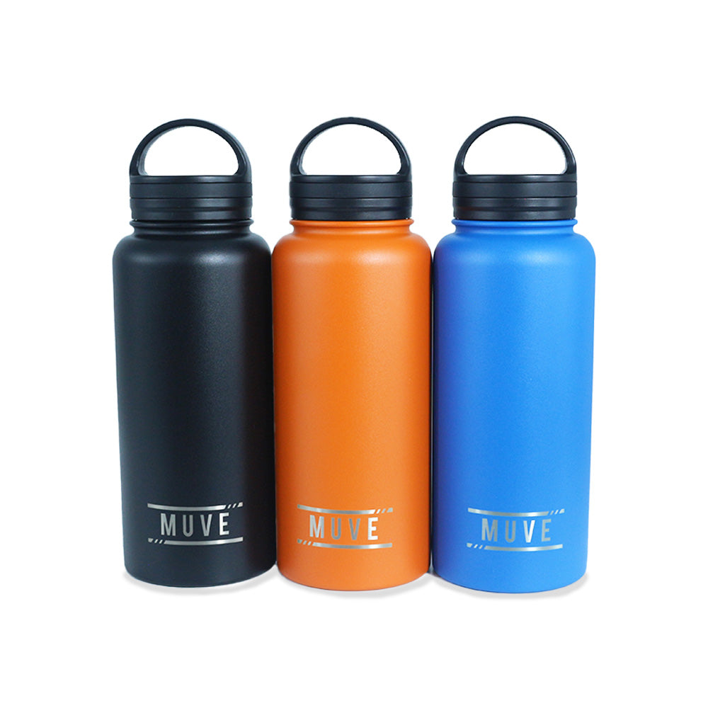 Large Ceramic Insulated Water Bottle (946ml/32oz)-Muve