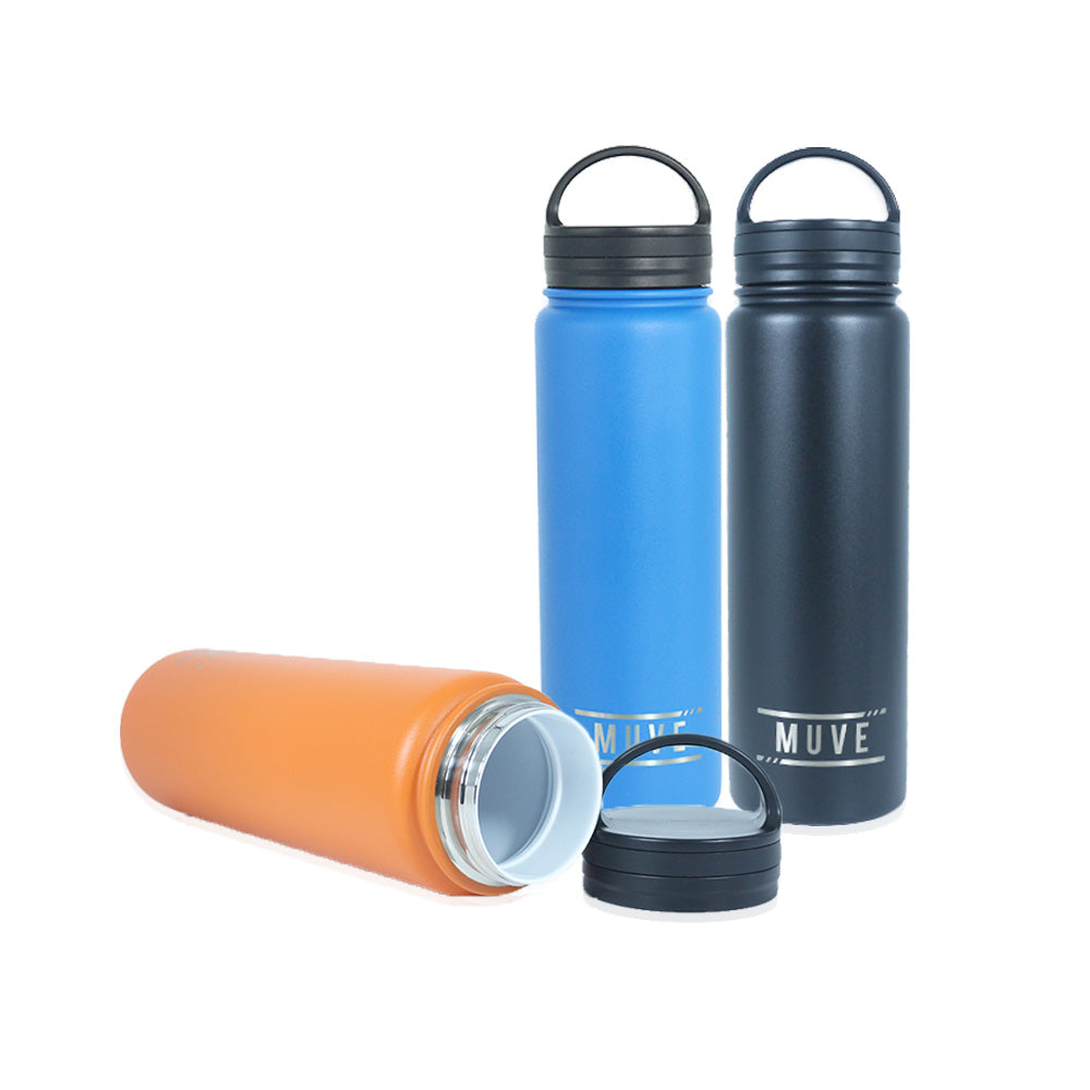 Medium Ceramic Insulated Water Bottle (710ml/24oz)-Muve